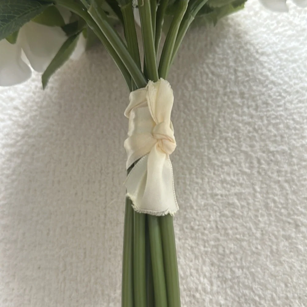 Beautiful Faux Cream floral bouquet